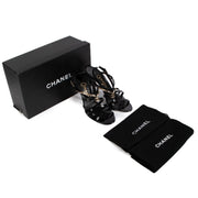 Shop 100% authentic second-hand Chanel Black Patent Leather Sandals in size 38 on Labellov.com