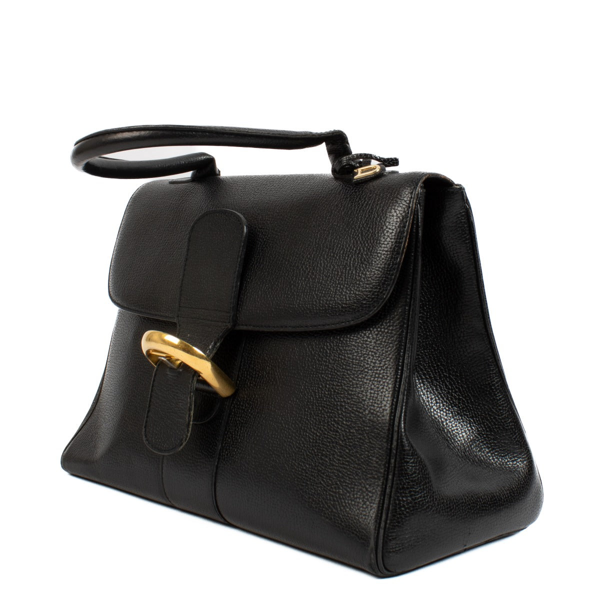 authentic pre loved Delvaux Black Brillant MM on Labellov.com