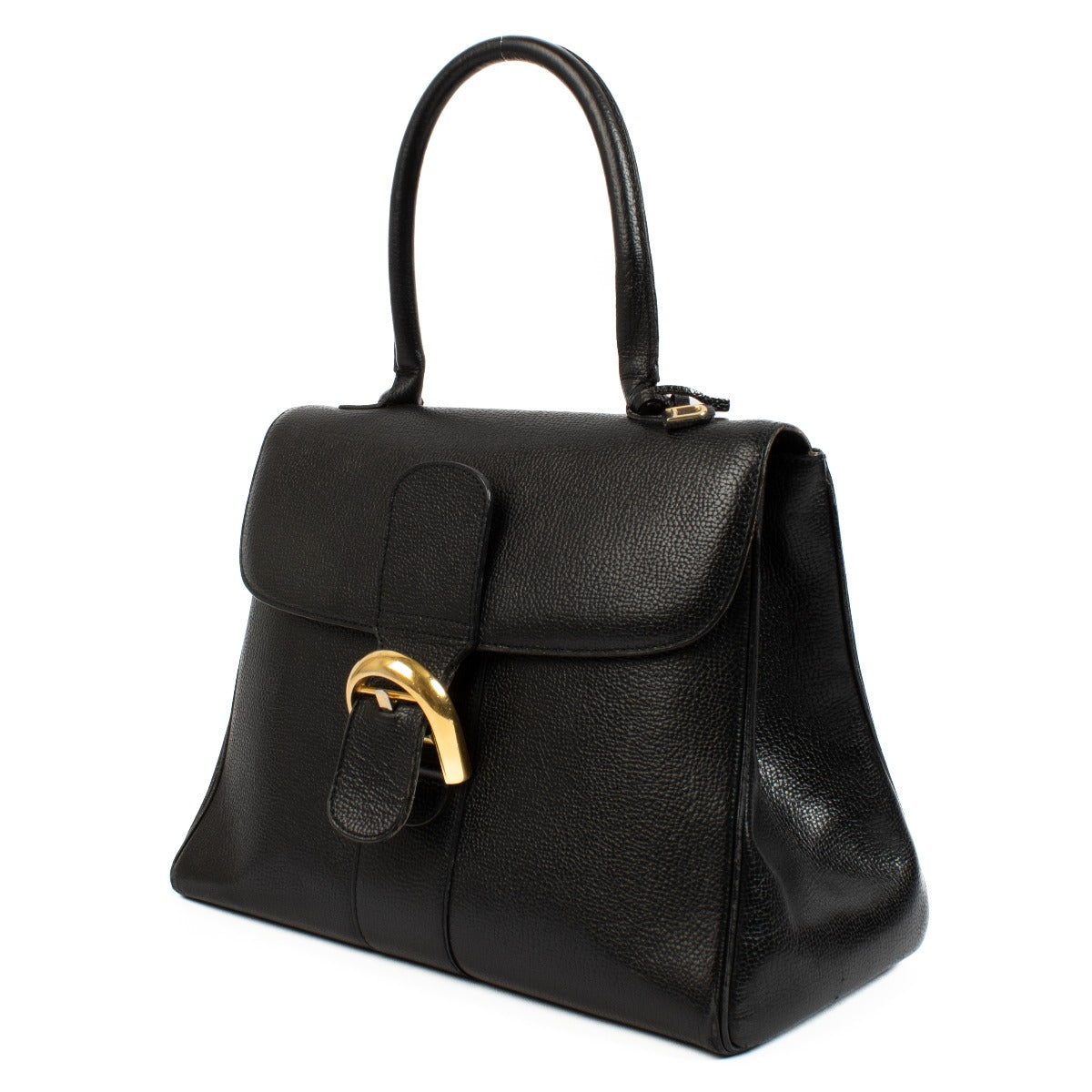 authentic pre loved Delvaux Black Brillant MM on Labellov.com