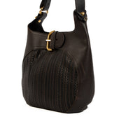 Shop 100% authentic second-hand Delvaux Brown Chardonnay Toile De Cuir Cross Body Bag on Labellov.com