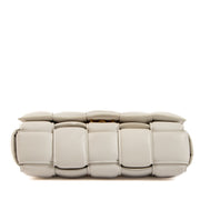 Shop 100% authentic second-hand Bottega Veneta Chalk Chain Cassette Crossbody on Labellov.com