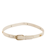Shop 100% authentic second-hand Céline White Vintage Carriage Belt on Labellov.com
