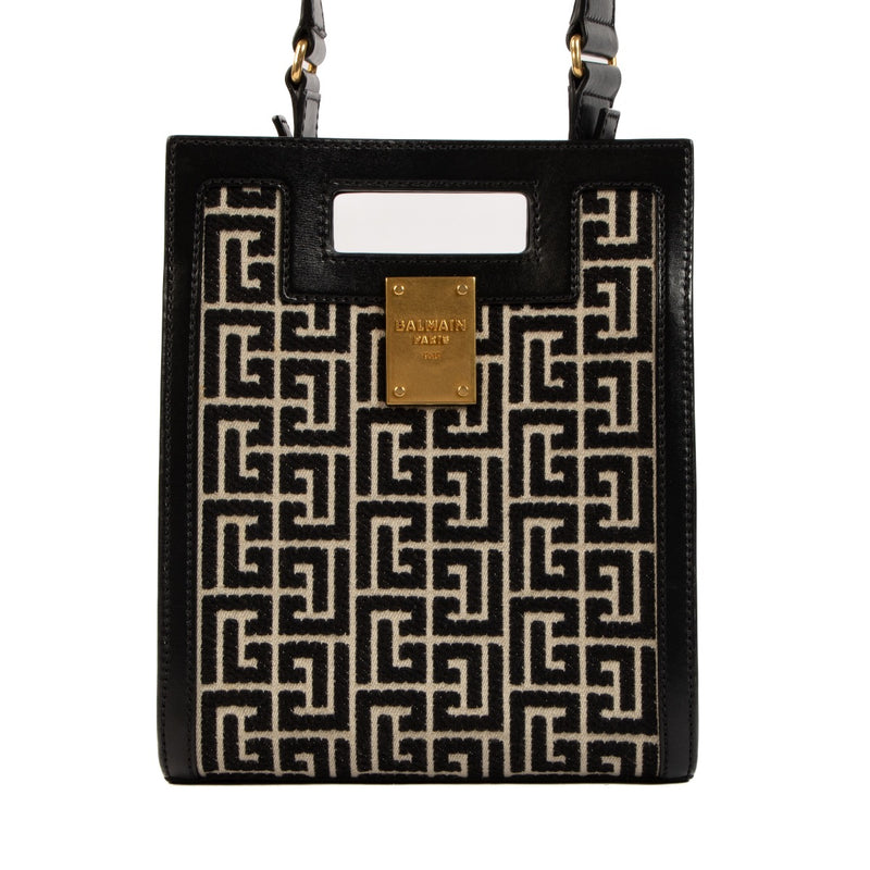 Shop 100% authentic second-hand Balmain Monogram Small Tote Bag on Labellov.com