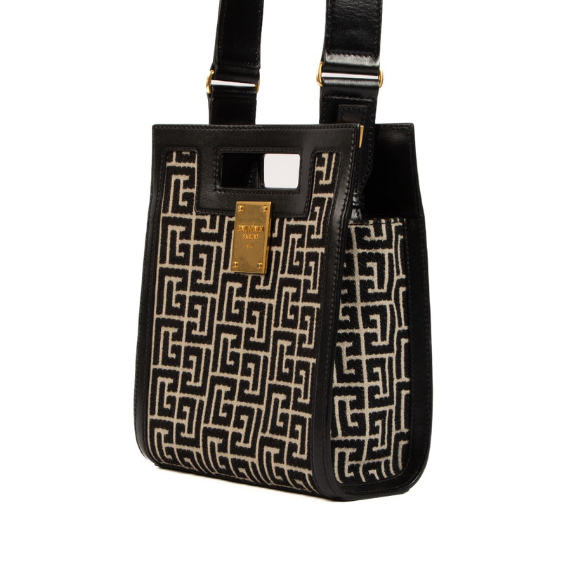 Shop 100% authentic second-hand Balmain Monogram Small Tote Bag on Labellov.com