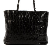 Shop 100% authentic second-hand Miu Miu Black Matelassé Leather Tote Bag on Labellov.com