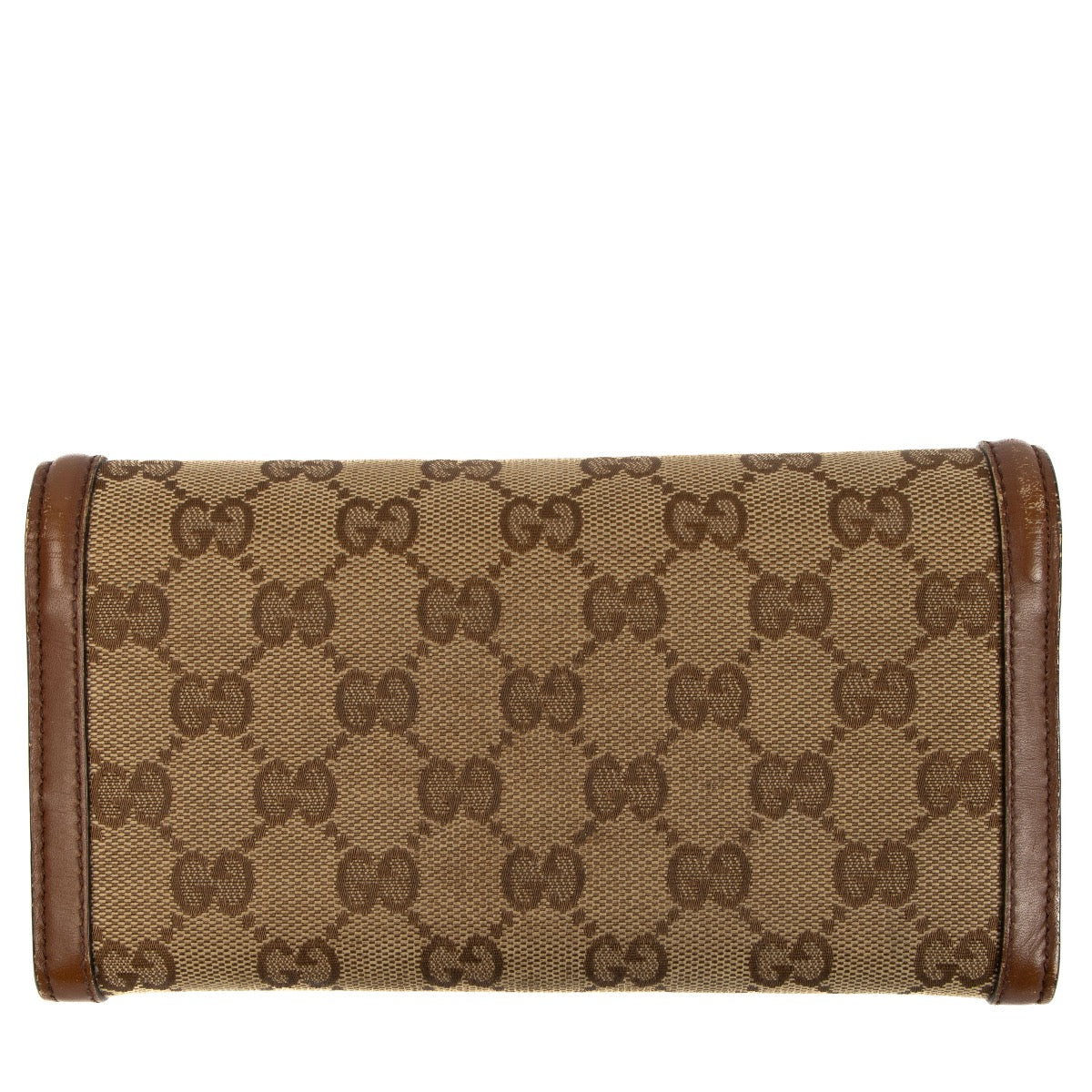 Shop safe online at Labellov in Antwerp, Brussels and Knokke this 100% authentic second hand Gucci Monogram Canvas Long Wallet
