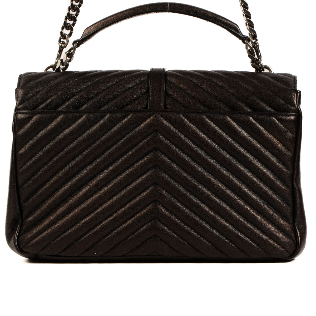 Shop 100% authentic second-hand Saint Laurent Black Large College Bag on Labellov.com