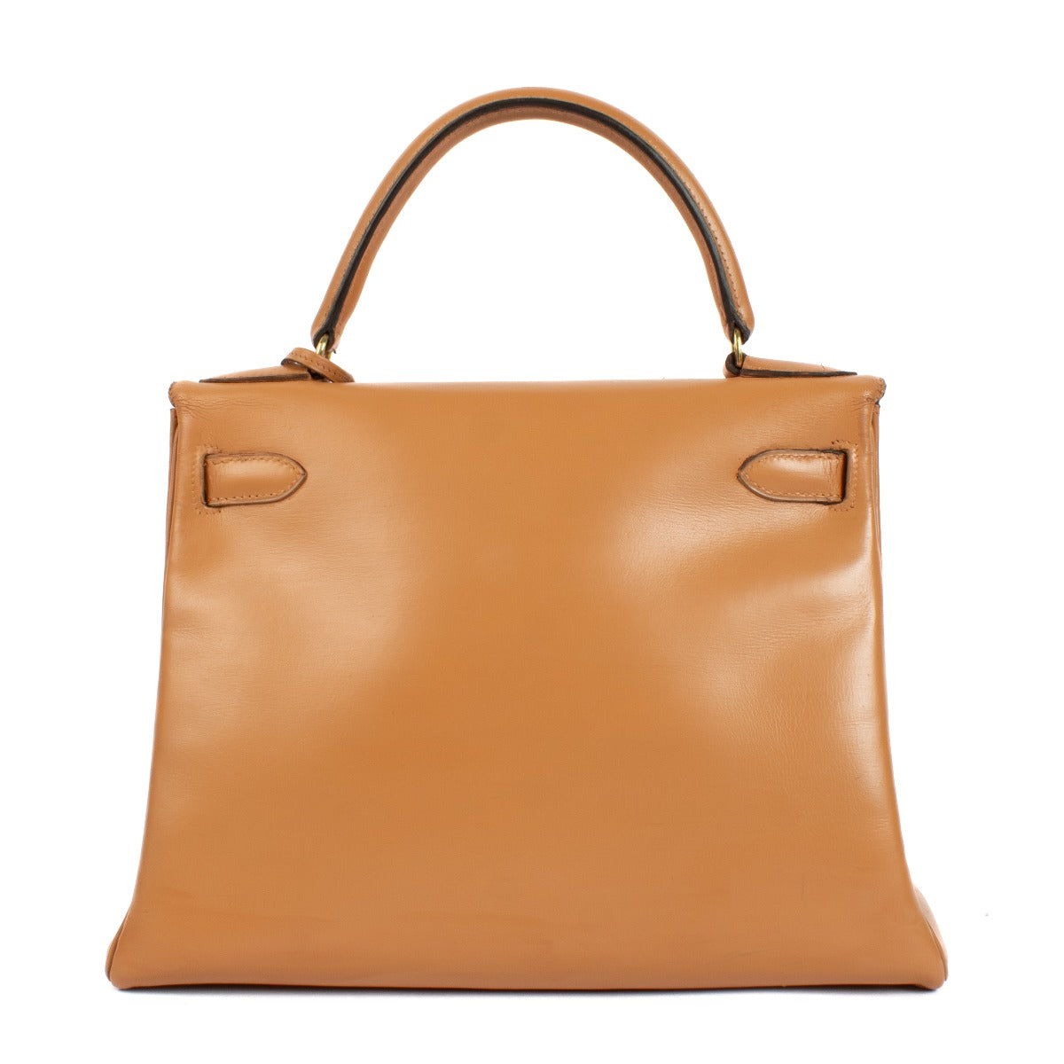 Hermès Vintage Kelly 28 Beige Box GHW