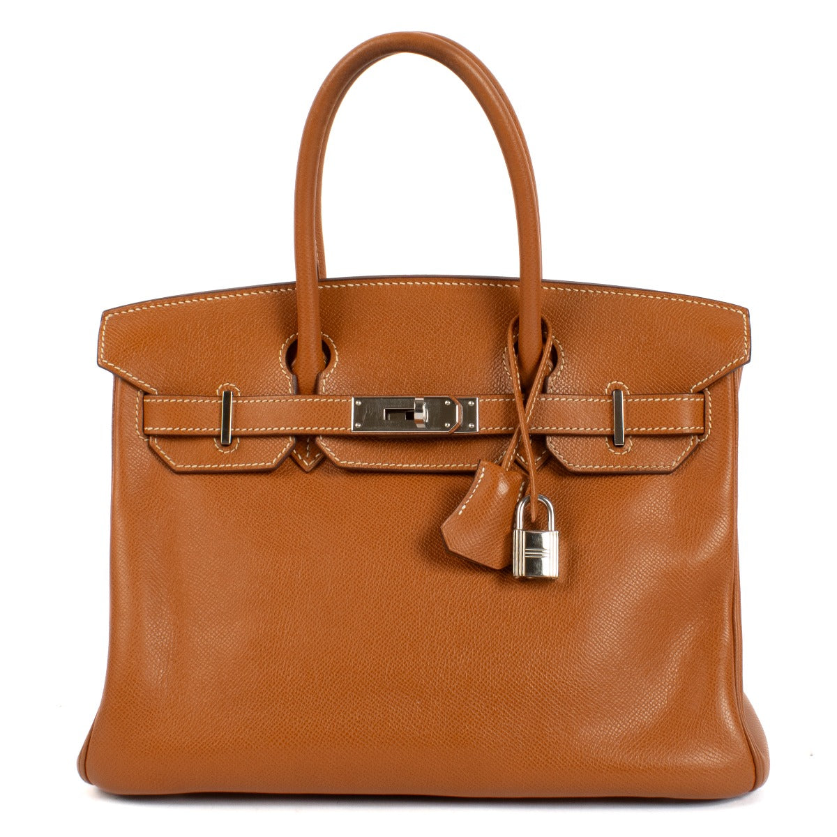 Hermès Birkin Retourne 30 Gold Veau Epsom GHW