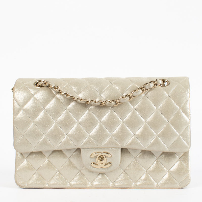 Authentic second-hand Chanel Gold Medium Classic 11.12 Bag on labellov.com