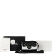 shop 100% authentic second hand Chanel Black Lambskin Logo Pearl Flap Bag on Labellov.com