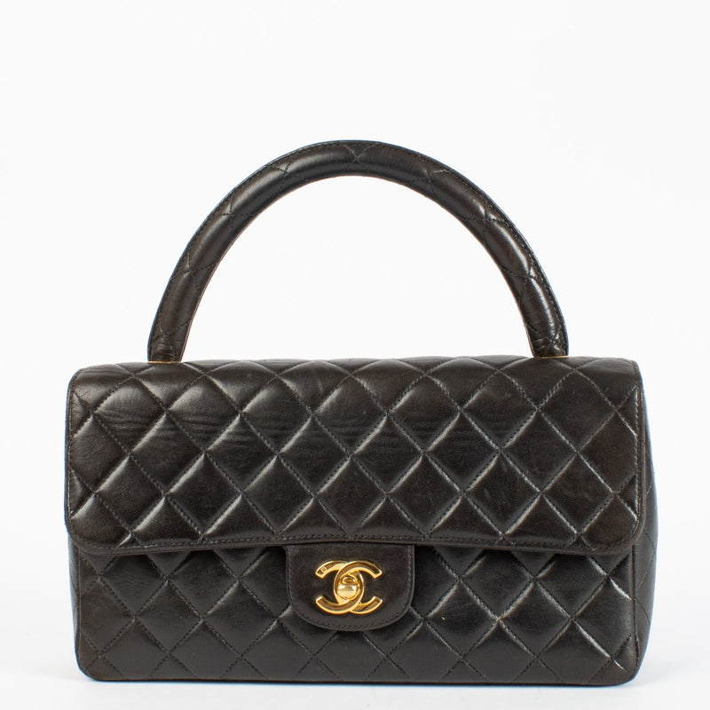 Authentic Preloved Chanel Black Vintage Kelly Bag on Labellov.com