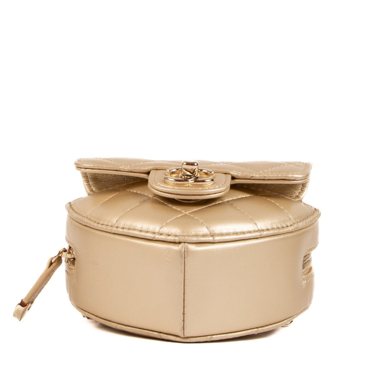 Shop 100% authentic second-hand The Chanel Gold Heart 22S Mini Crossbody Bag on Labellov.com