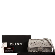 Shop 100% authentic second-hand Chanel Silver Chevron Pearl Classic Flap Bag on Labellov.com