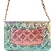 Shop 100% authentic second-hand Chanel Rainbow Metallic Reissue Wallet On Chain Crossbody Bag on Labellov.com