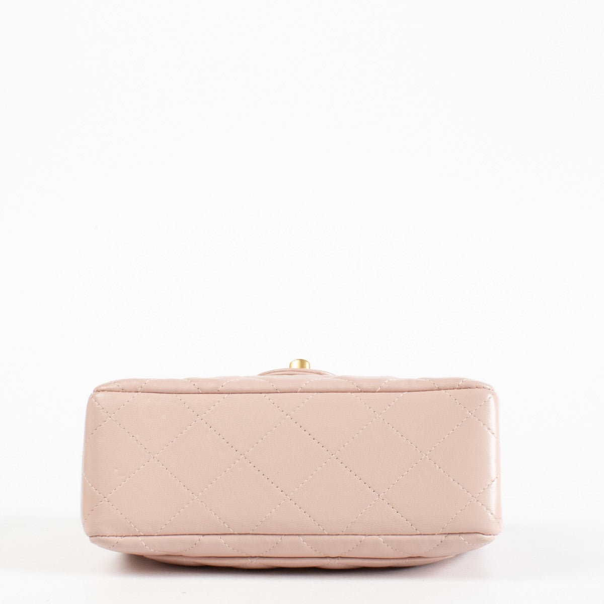 authentic preloved Chanel Pink Lambskin Mini Square Classic Bag on Labellov.com