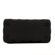Shop safe online at Labellov in Antwerp Brussels and Knokke this 100% authentic second hand Christian Dior Black Ultramatte Medium Lady Dior