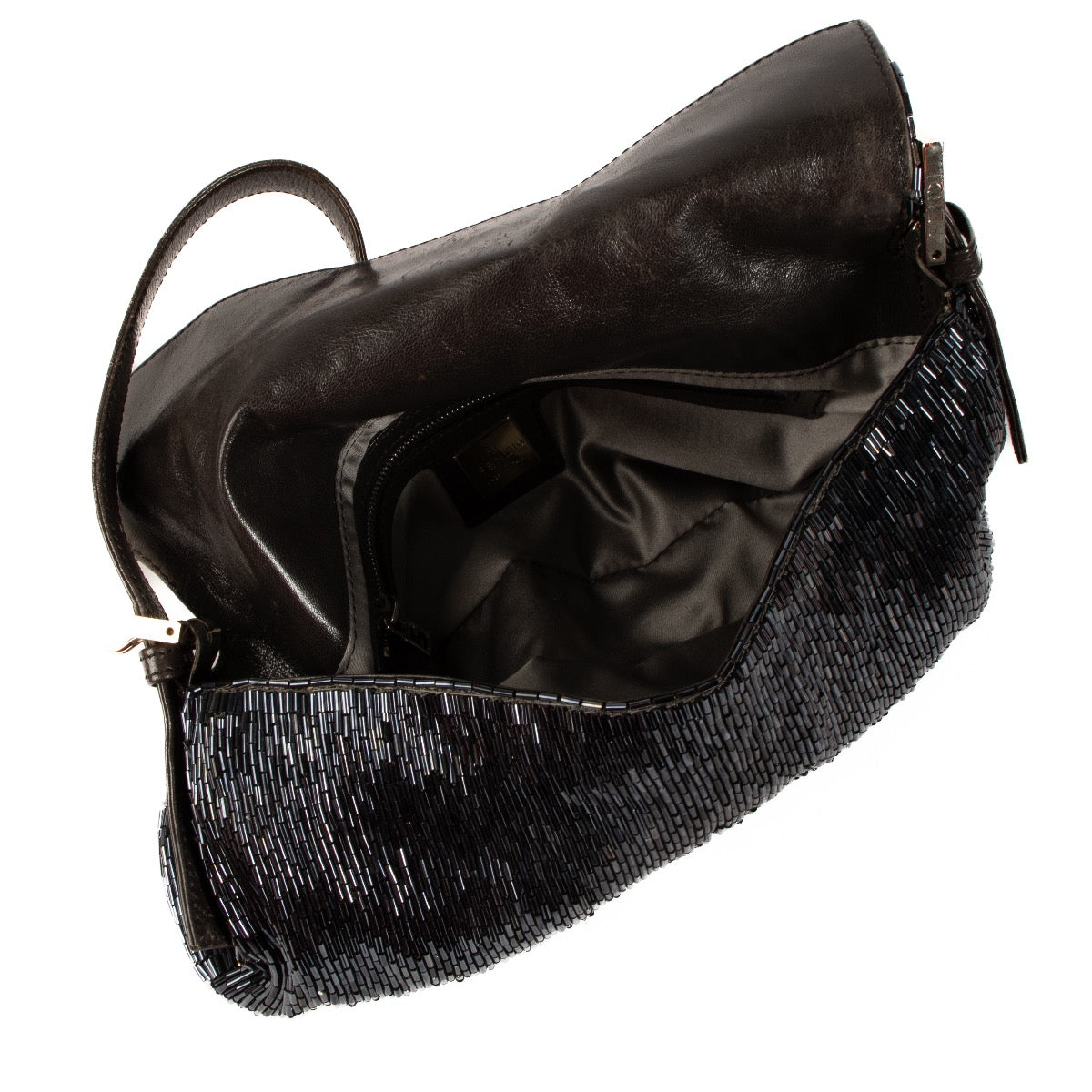 shop 100% authentic second hand Fendi Blue Beaded Baguette Bag on Labellov.com