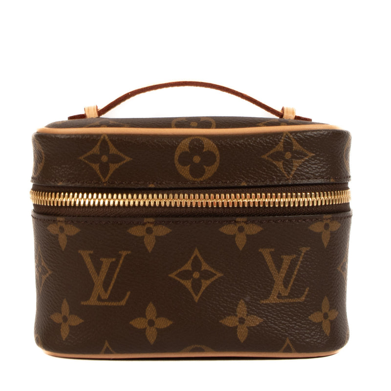 Louis Vuitton Monogram Nice Nano Toiletry Pouch Bag