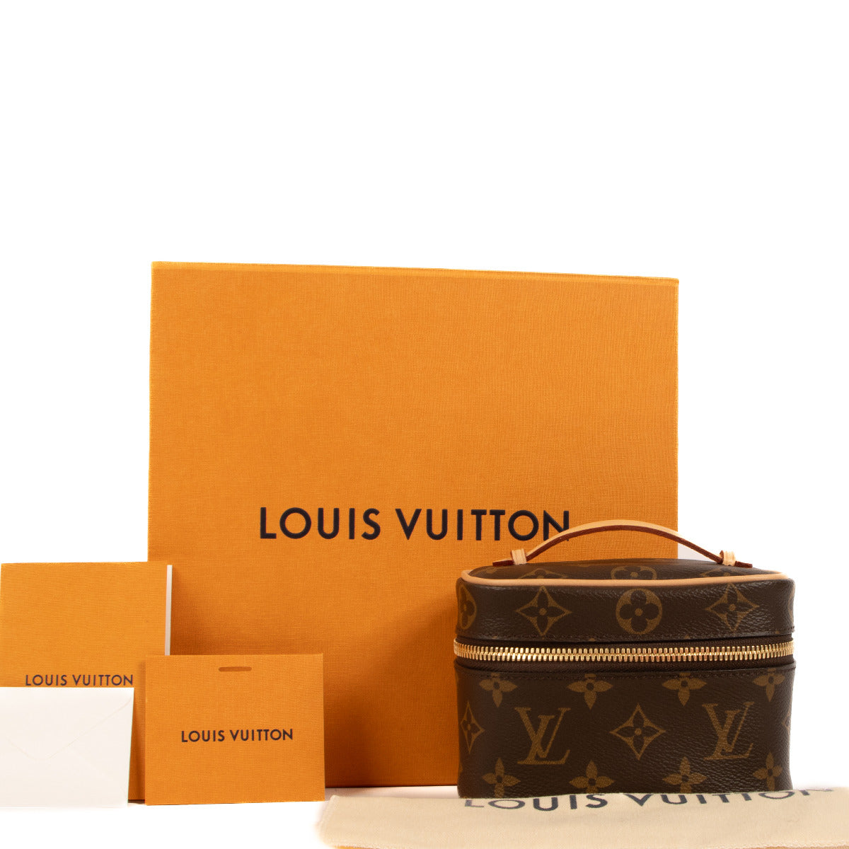 Louis Vuitton Monogram Nice Nano Toiletry Pouch Bag