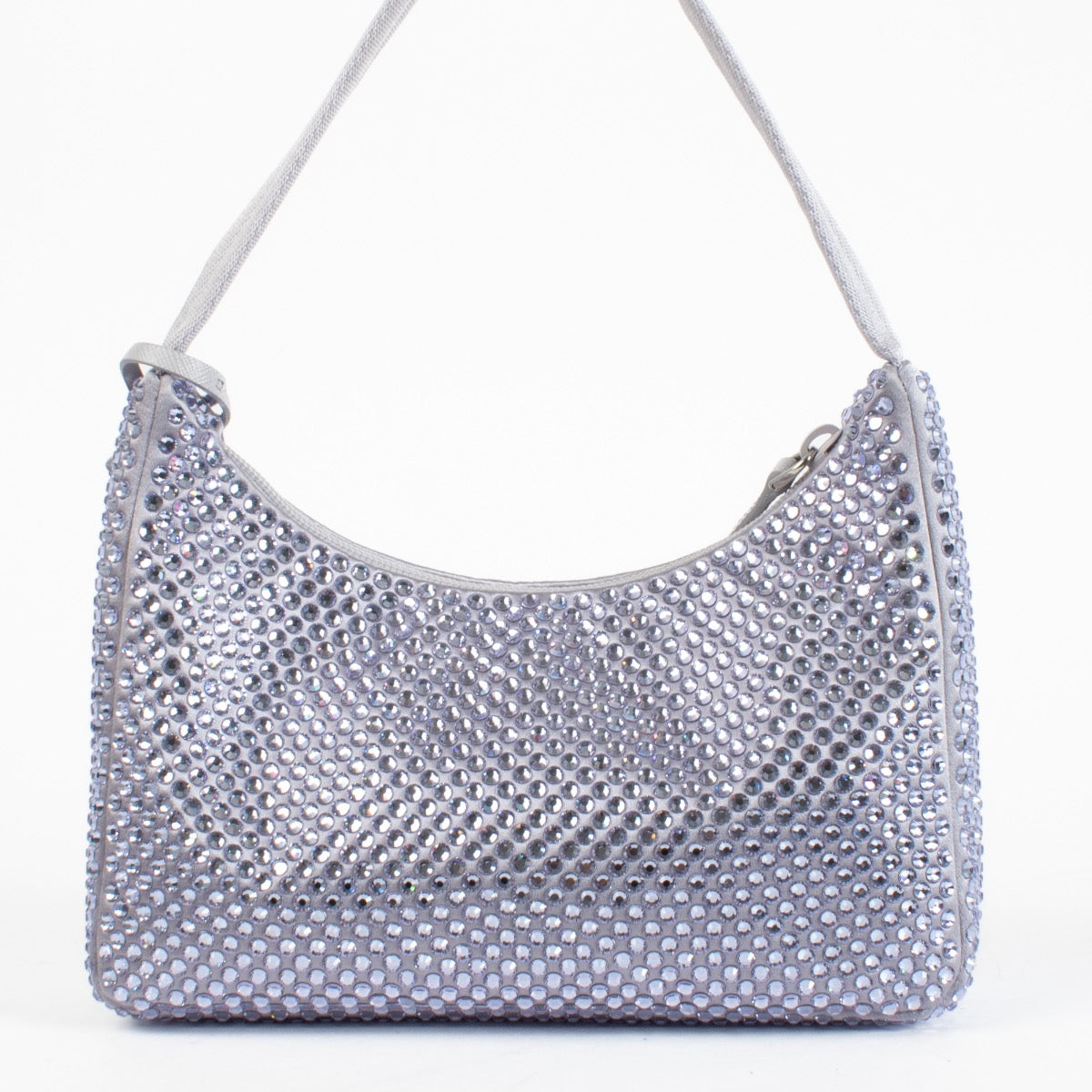 Prada Crystal Glycine Re-Edition 2000 Mini Satin Bag – Labellov