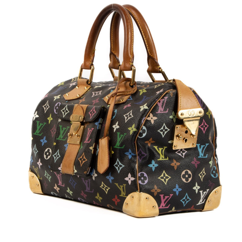 Louis Vuitton Black/Multicolor Monogram Speedy by Takashi Murakami. Buy secondhand Louis Vuitton handbags at Labellov. Safe online shopping at a fair price. Koop tweedehands Louis Vuitton handtassen bij Labellov. Veilig online winkelen voor een eerlijke.