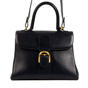Delvaux Vintage Blue Box Calf Brillant MM