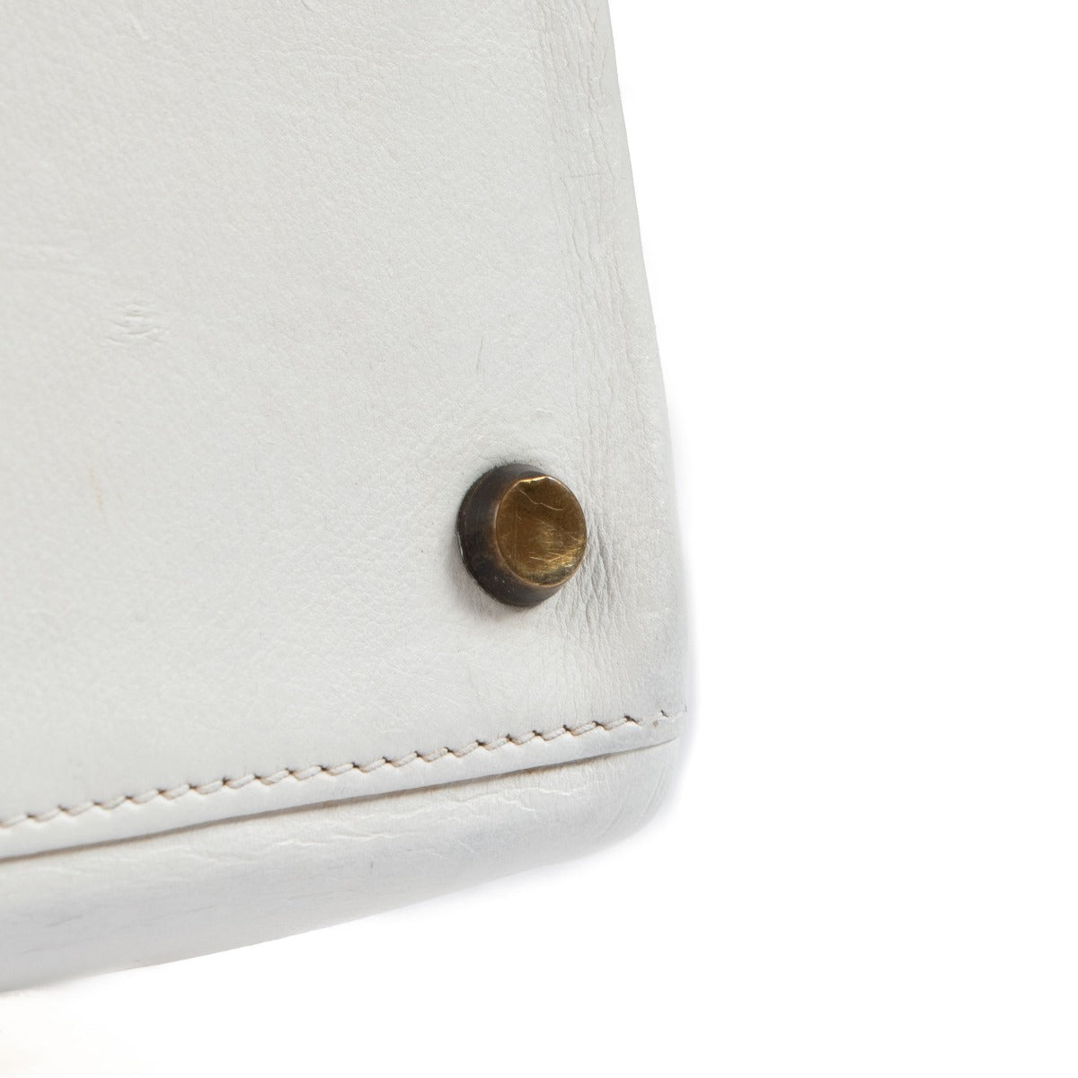 Shop second hand Hermès 1946 Vintage White Kelly 28 on www.labellov.com