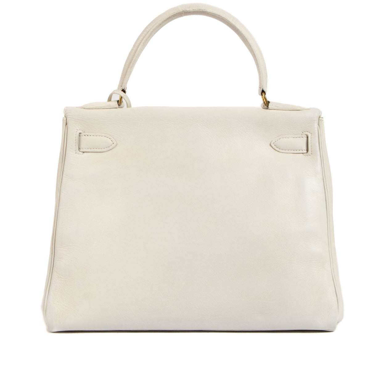 Shop second hand Hermès 1946 Vintage White Kelly 28 on www.labellov.com