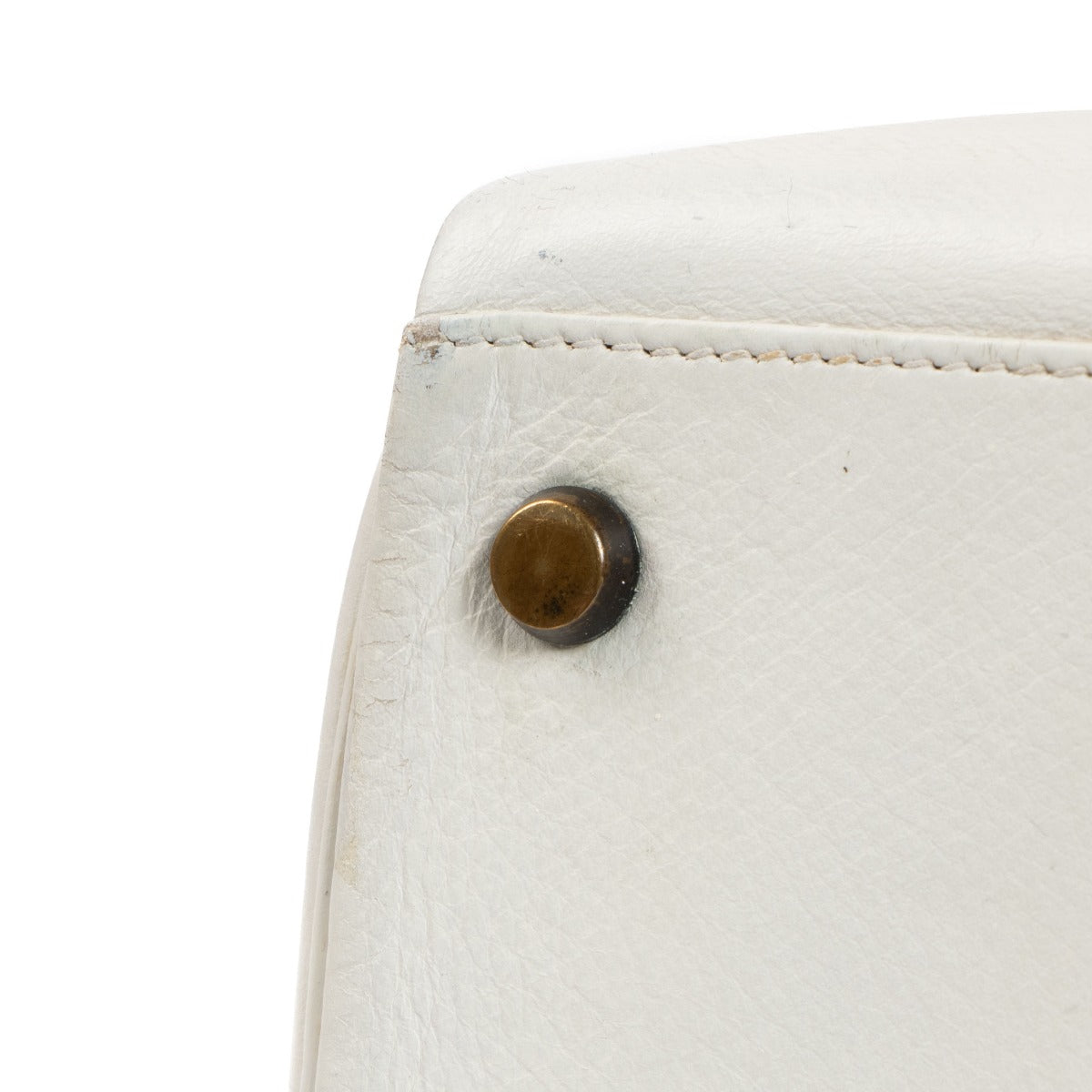 Shop second hand Hermès 1946 Vintage White Kelly 28 on www.labellov.com