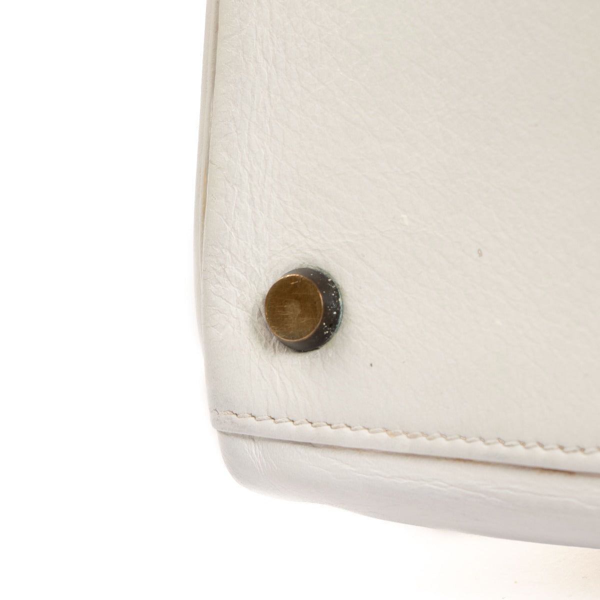 Shop second hand Hermès 1946 Vintage White Kelly 28 on www.labellov.com