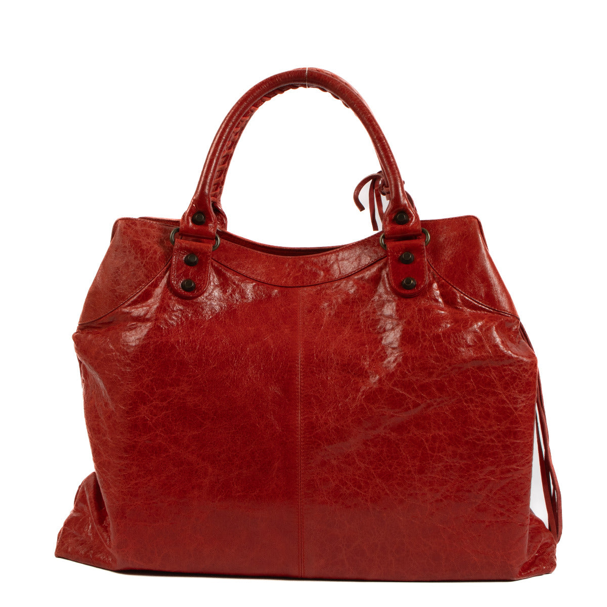 Balenciaga Tomatenrood Brief Handtas