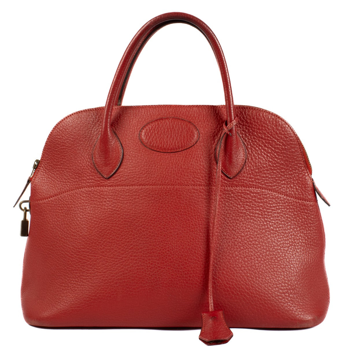 Hermès Vintage Bolide 35 Red Fjord GHW