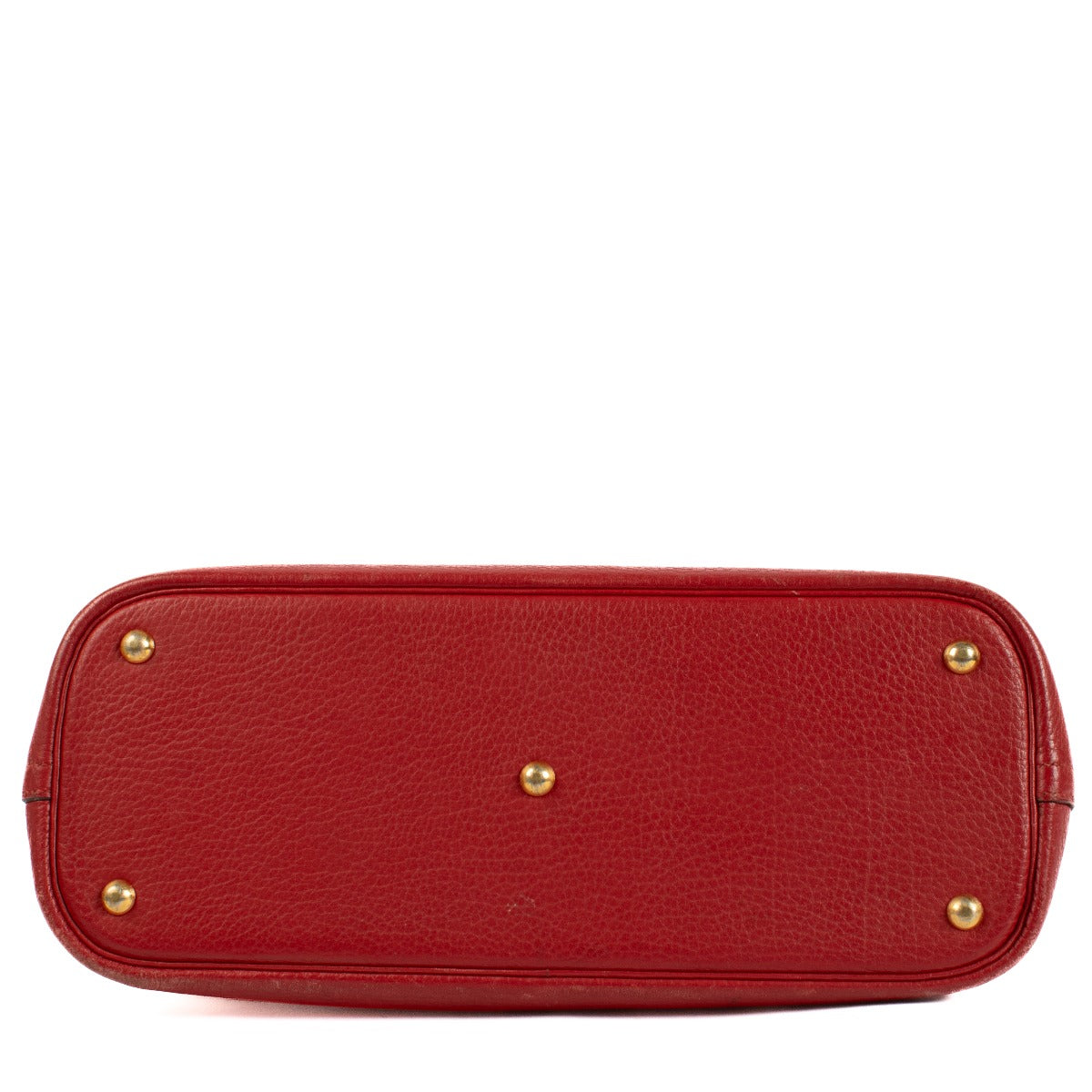 Hermès Vintage Bolide 35 Rouge Fjord GHW