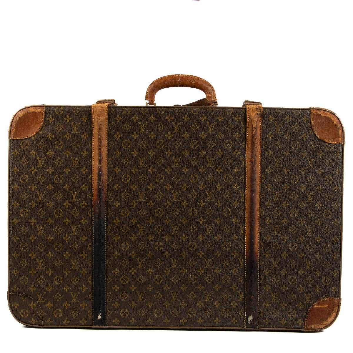 Louis Vuitton Monogram Stratos 80 Vintage Suitcase