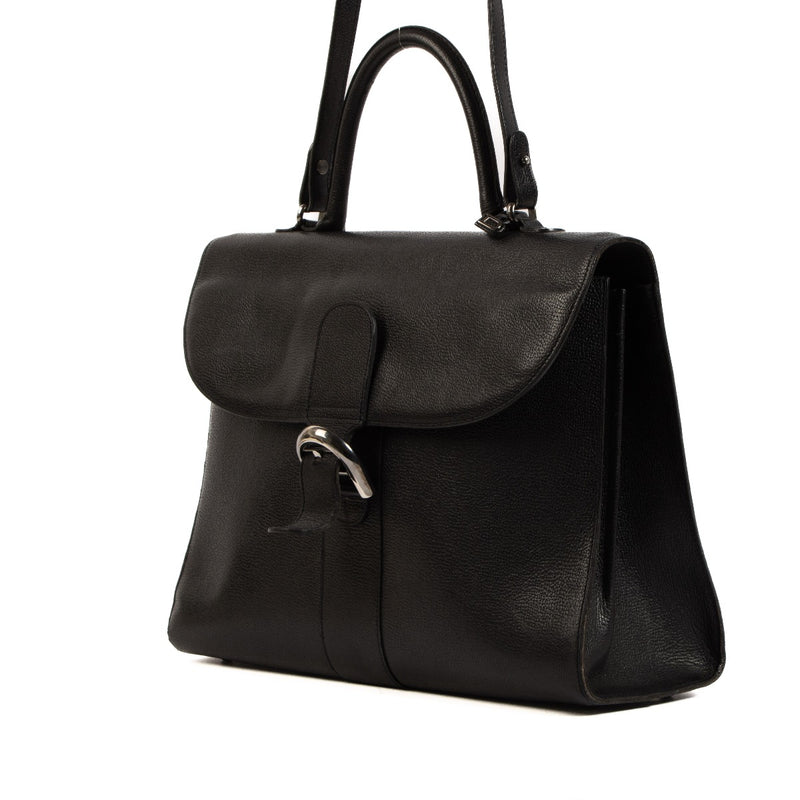 Delvaux Black Brillant Briefcase