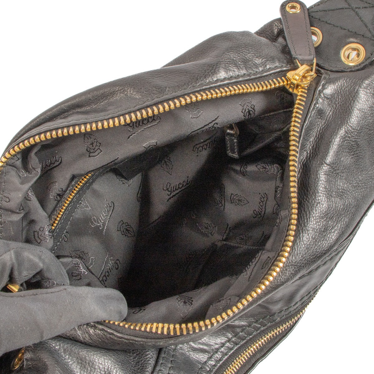 Shop safe online Gucci Black Lambskin Medium Darwin Convertible Backpack . Acheter en ligne seconde main Gucci Black Lambskin Medium Darwin Convertible Backpack. Shop safe online Gucci Black Lambskin Medium Darwin Convertible Backpack