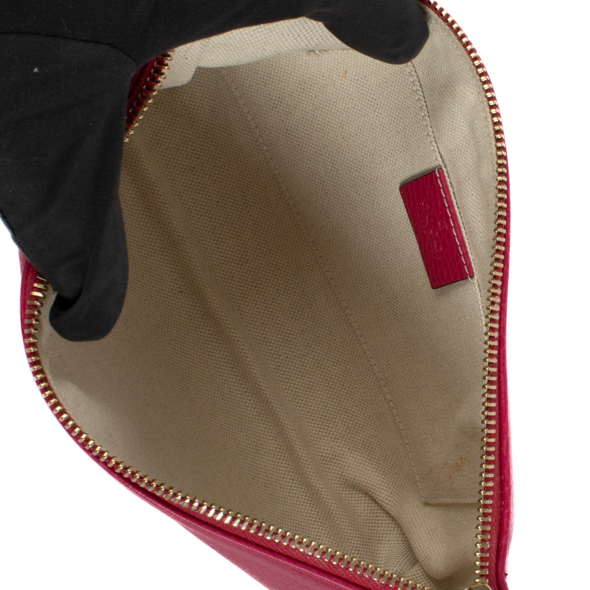 Shop 100% authentic Gucci Fuchsia Leather Clutch/Accessory Pouch at Labellov.com.