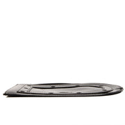 Buy an authentic Delvaux Black Patent Leather Louise Clutch on LabelLov.com