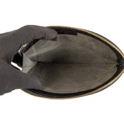 Buy an authentic Delvaux Black Patent Leather Louise Clutch on LabelLov.com