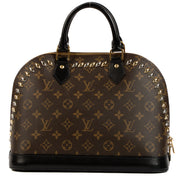 Louis Vuitton Monogram Canvas Metal Stones Alma PM