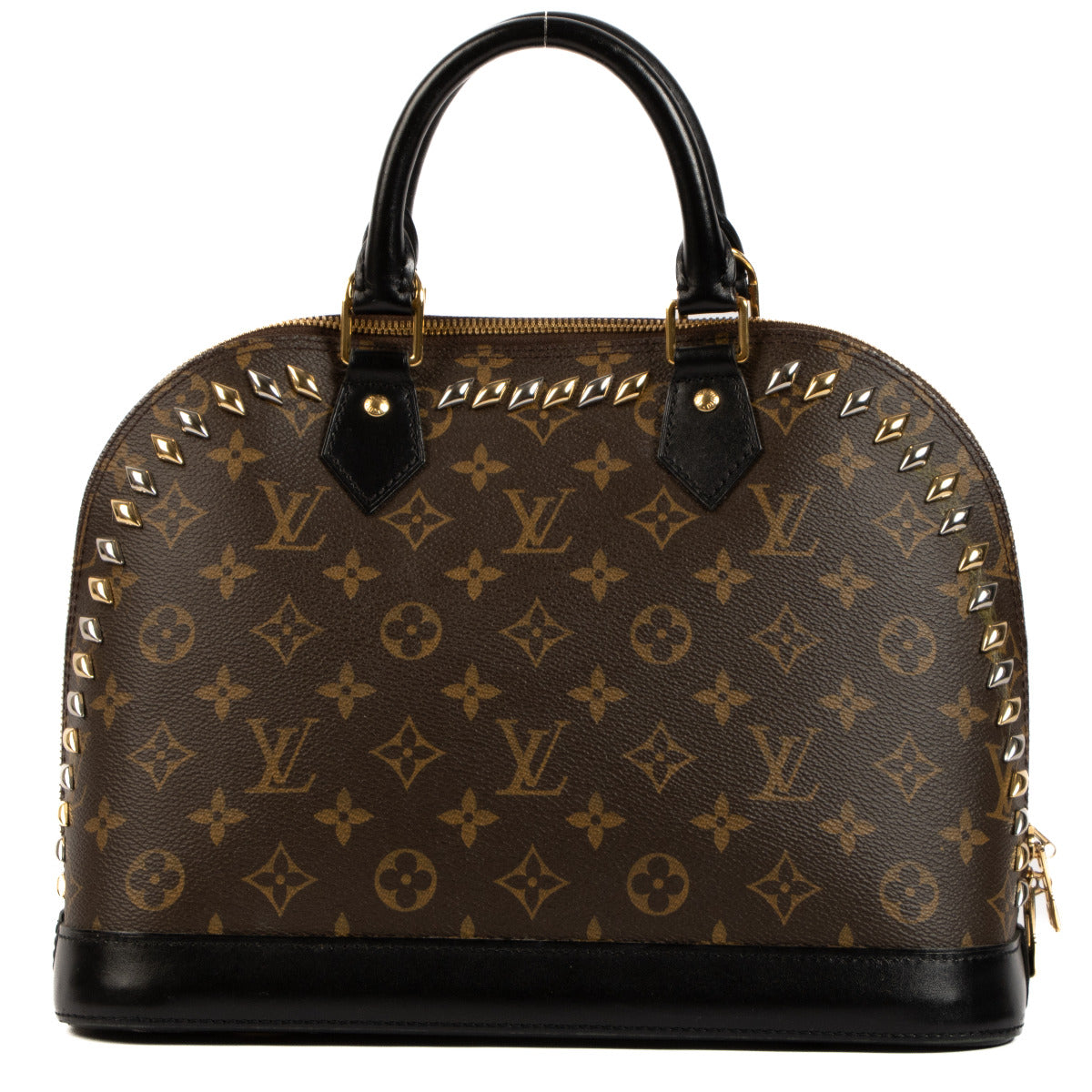 Louis Vuitton Monogram Canvas Metal Stones Alma PM