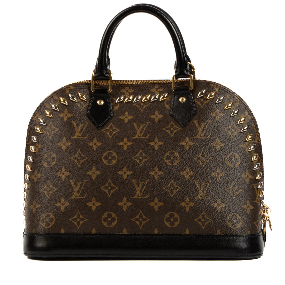 Louis Vuitton Monogram Canvas Metal Stones Alma PM