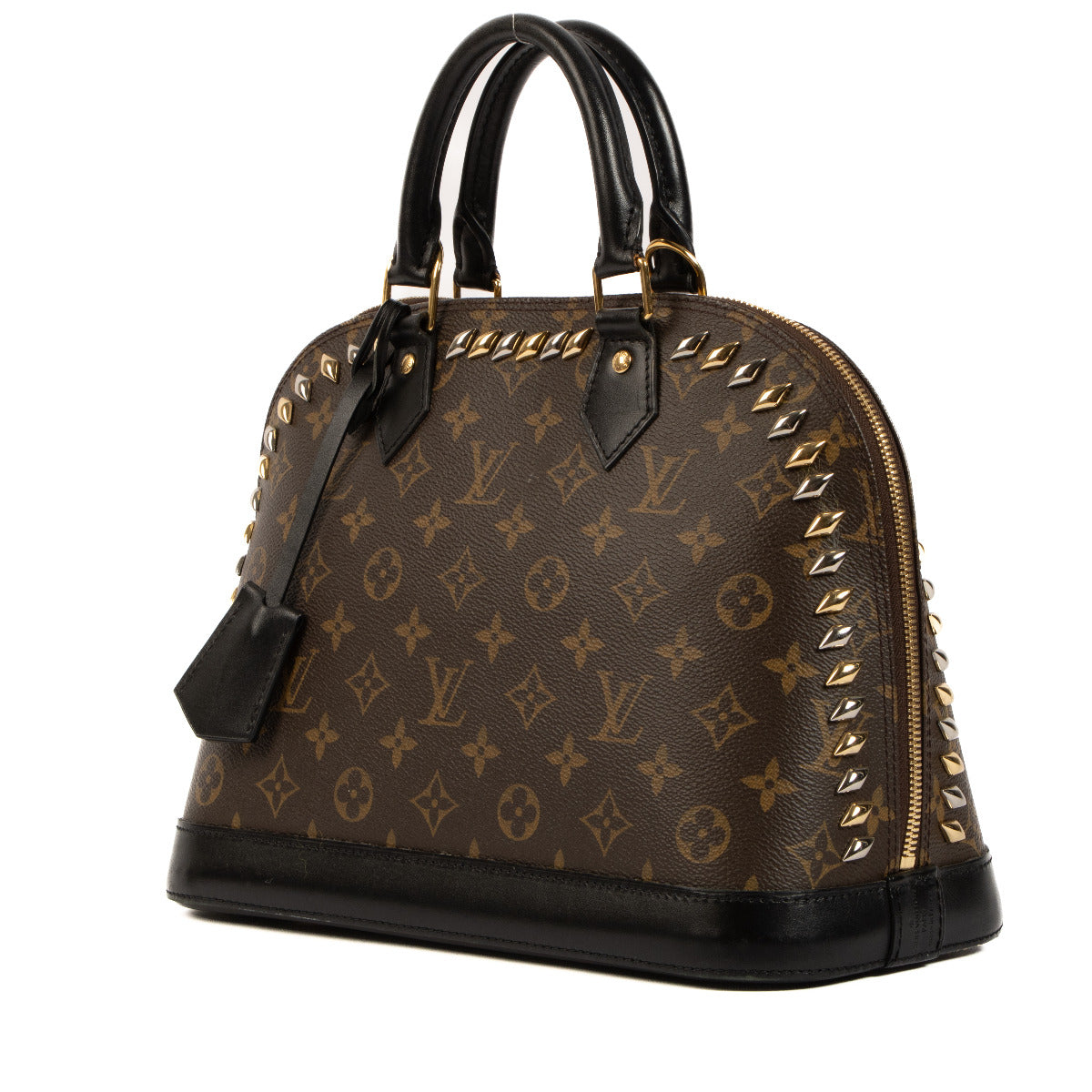 Louis Vuitton Monogram Canvas Metal Stones Alma PM
