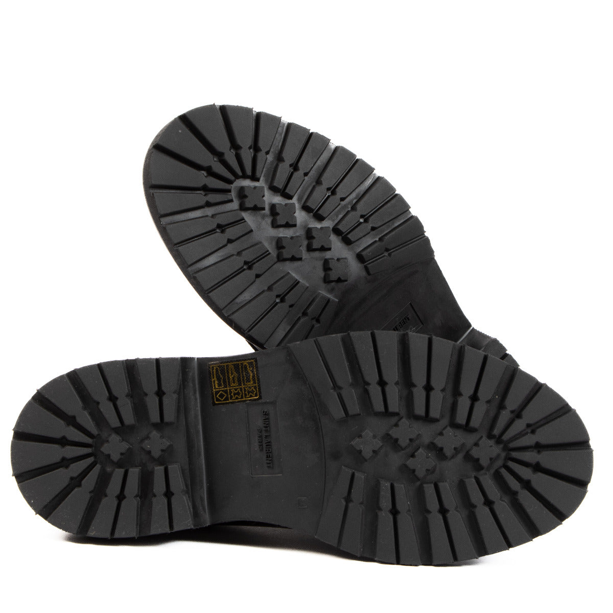 Saint Laurent Zwarte Army Veterschoenen - maat 36