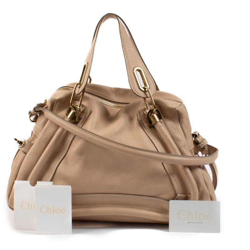 Chloé Dusty Pink Paraty Shoulder Bag