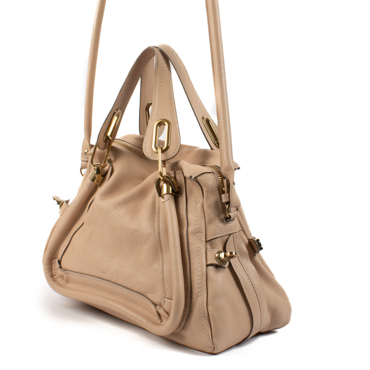 Sac bandoulière Paraty rose poudré Chloé
