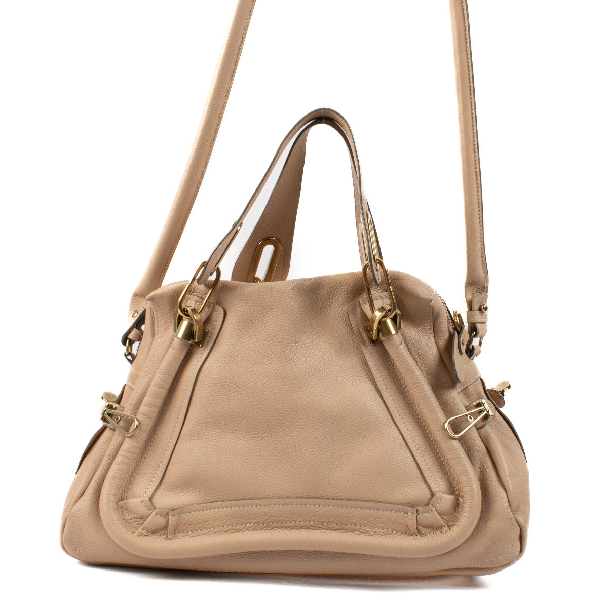 Sac bandoulière Paraty rose poudré Chloé