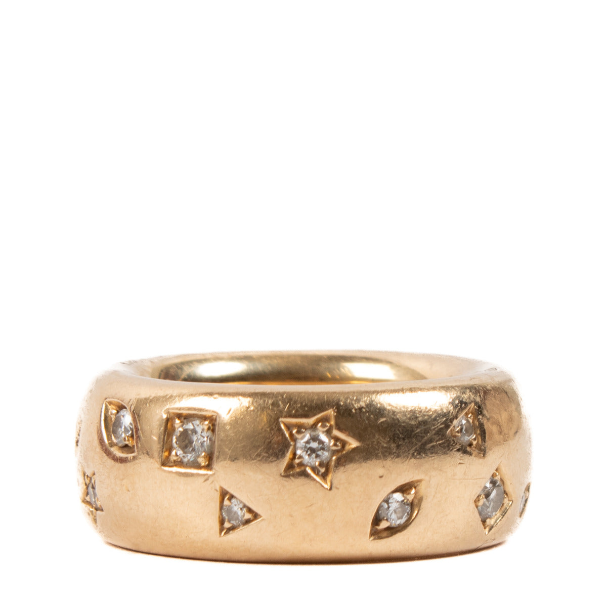 Pomellato Gold Iconica Medium Ring - 54