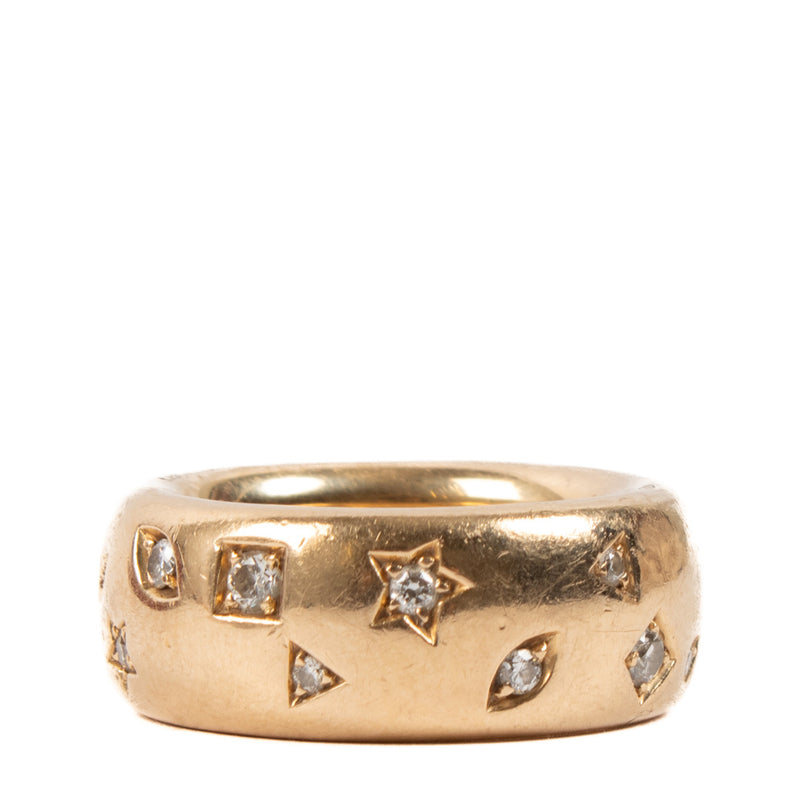 Pomellato Gold Iconica Medium Ring - 54